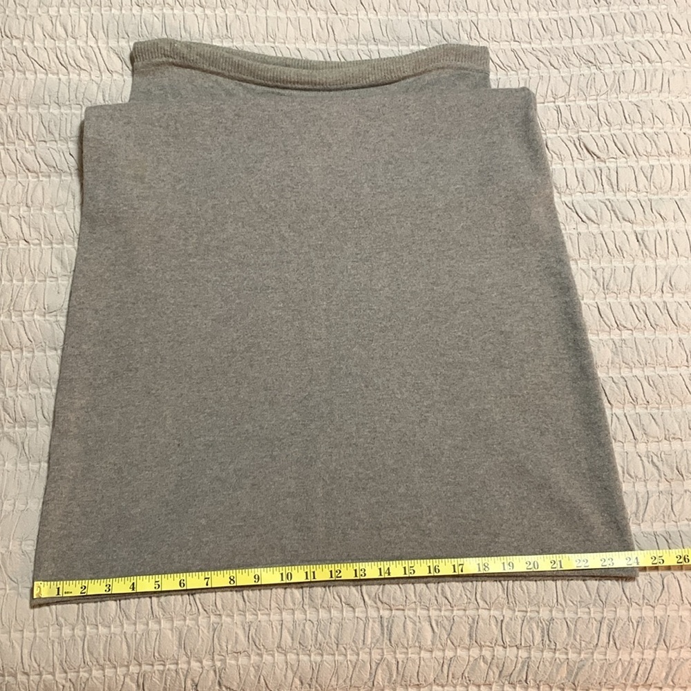 Neiman Marcus Women’s Cashmere Maxi Skirt Mocha Quite Luxury Minimalist - Picture 9 of 13